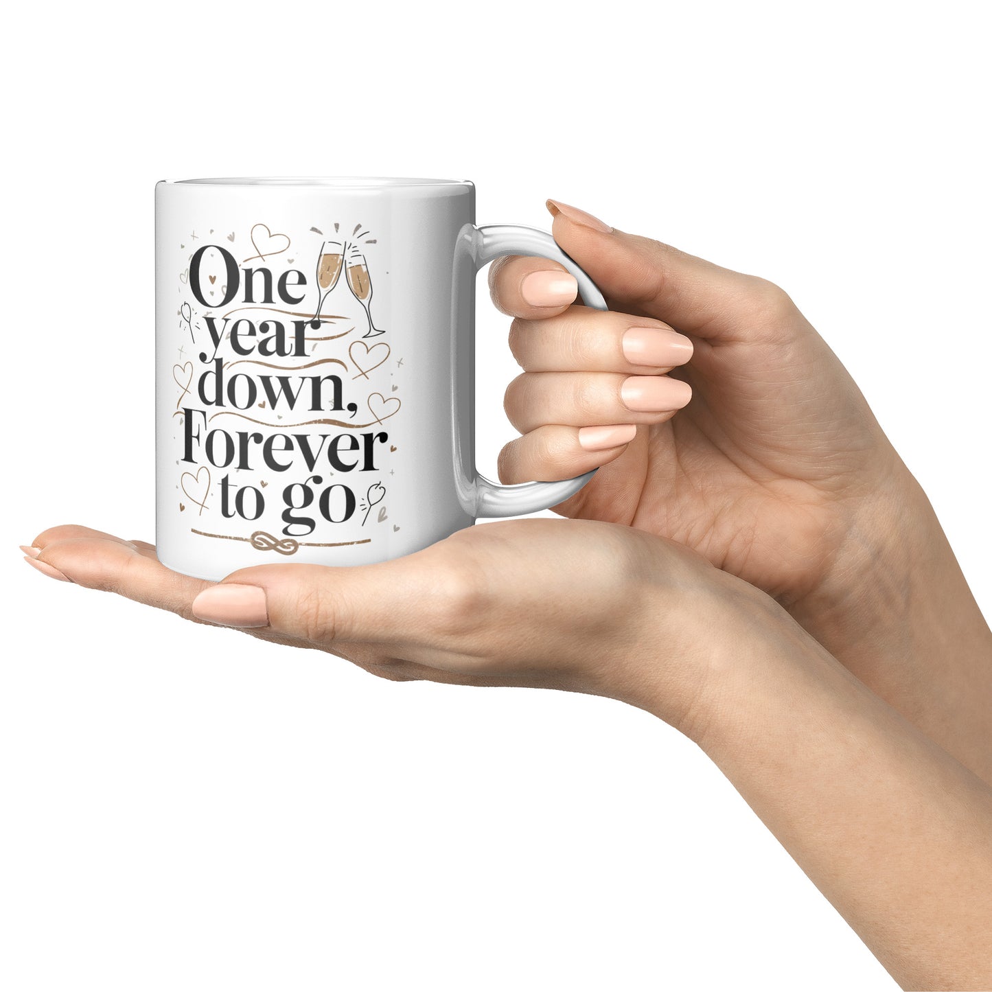 One Year Down - Mug
