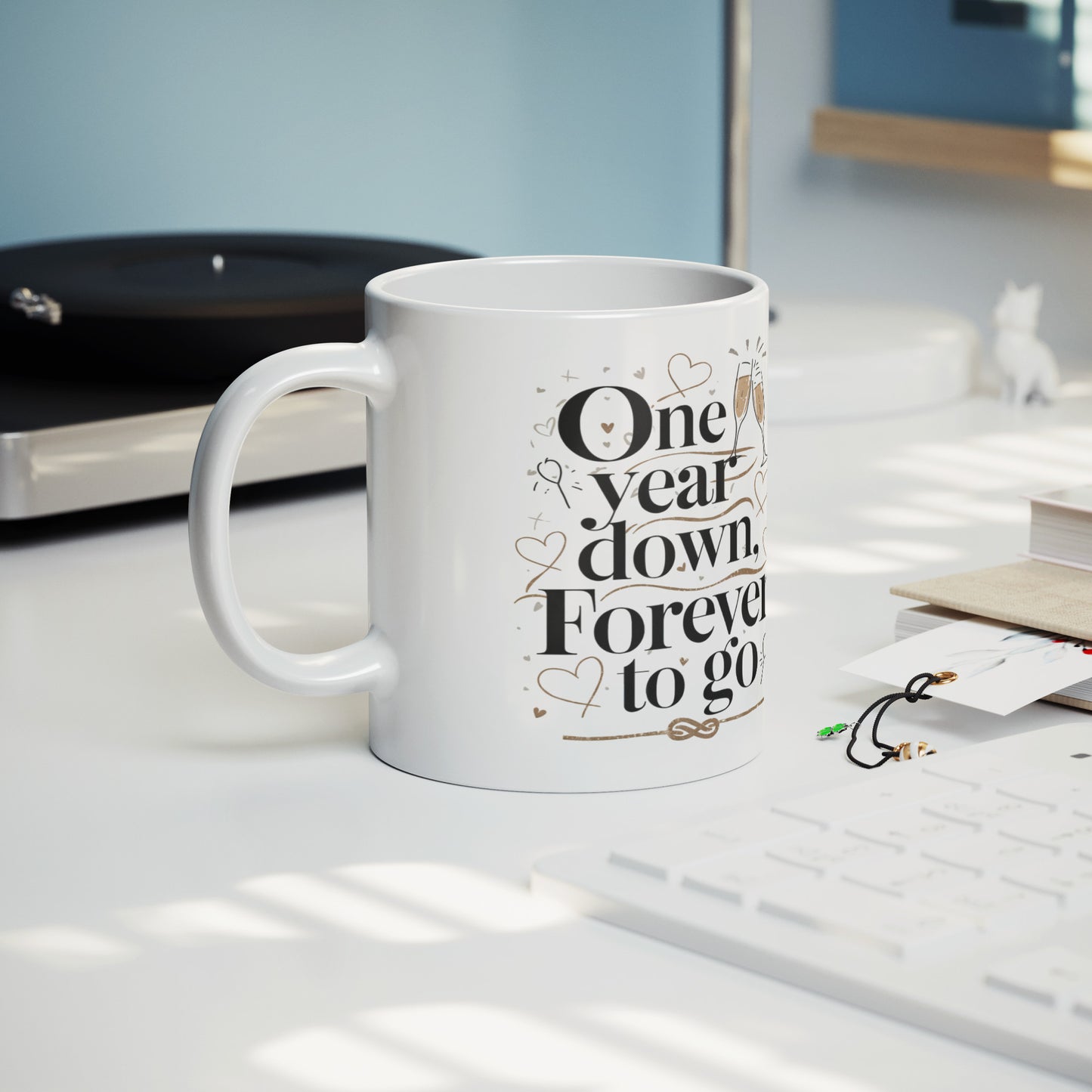 One Year Down - Mug