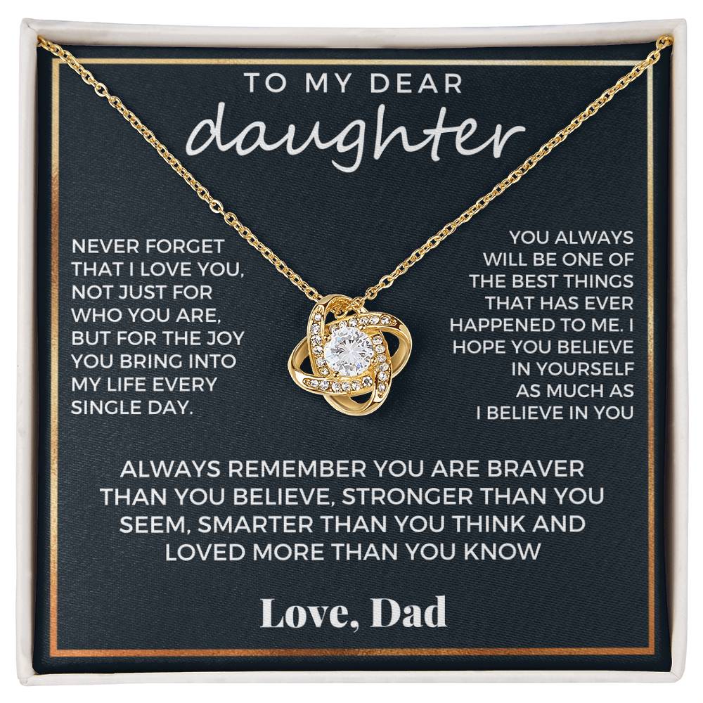 To My Dear Daughter - Love, Dad