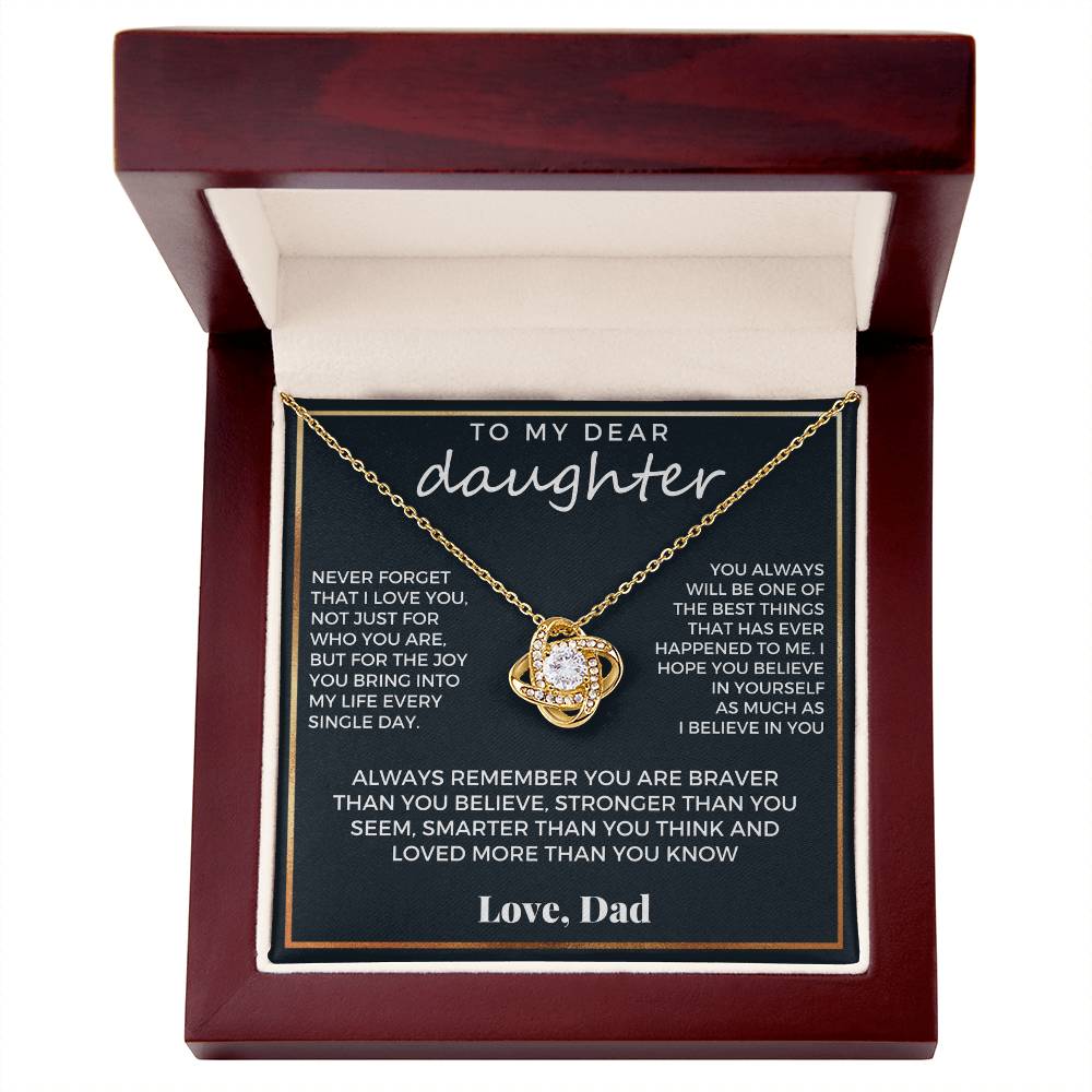 To My Dear Daughter - Love, Dad