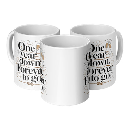 One Year Down - Mug