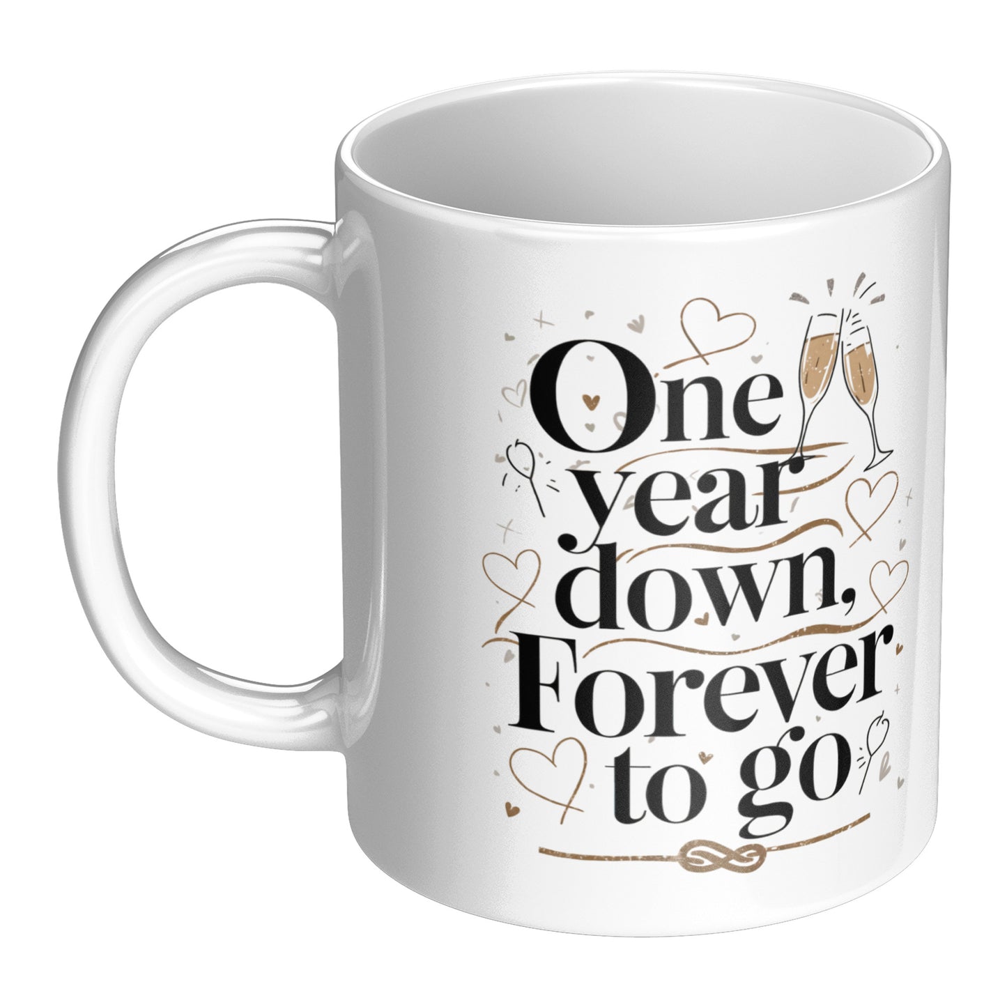 One Year Down - Mug