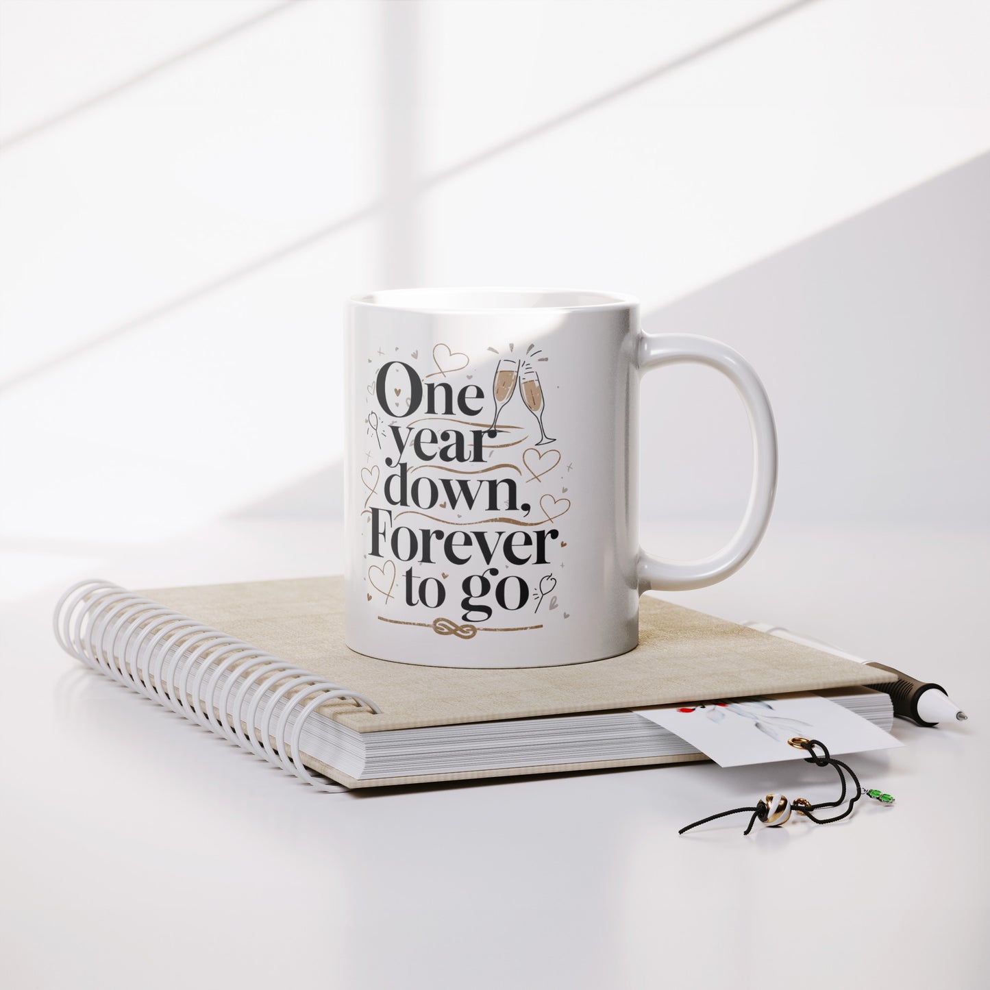 One Year Down - Mug