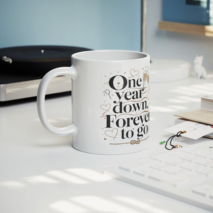 One Year Down - Mug