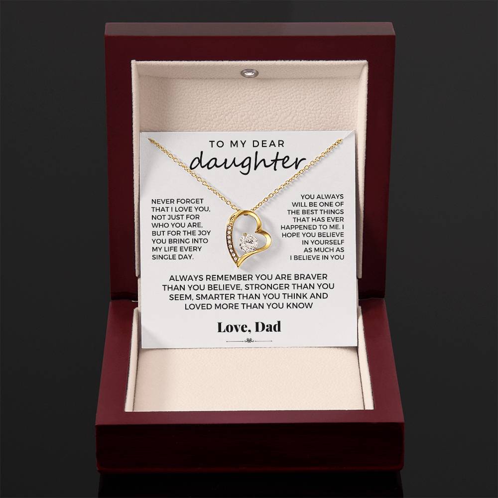 (Almost Sold Out) To My Dear Daughter, Love Dad