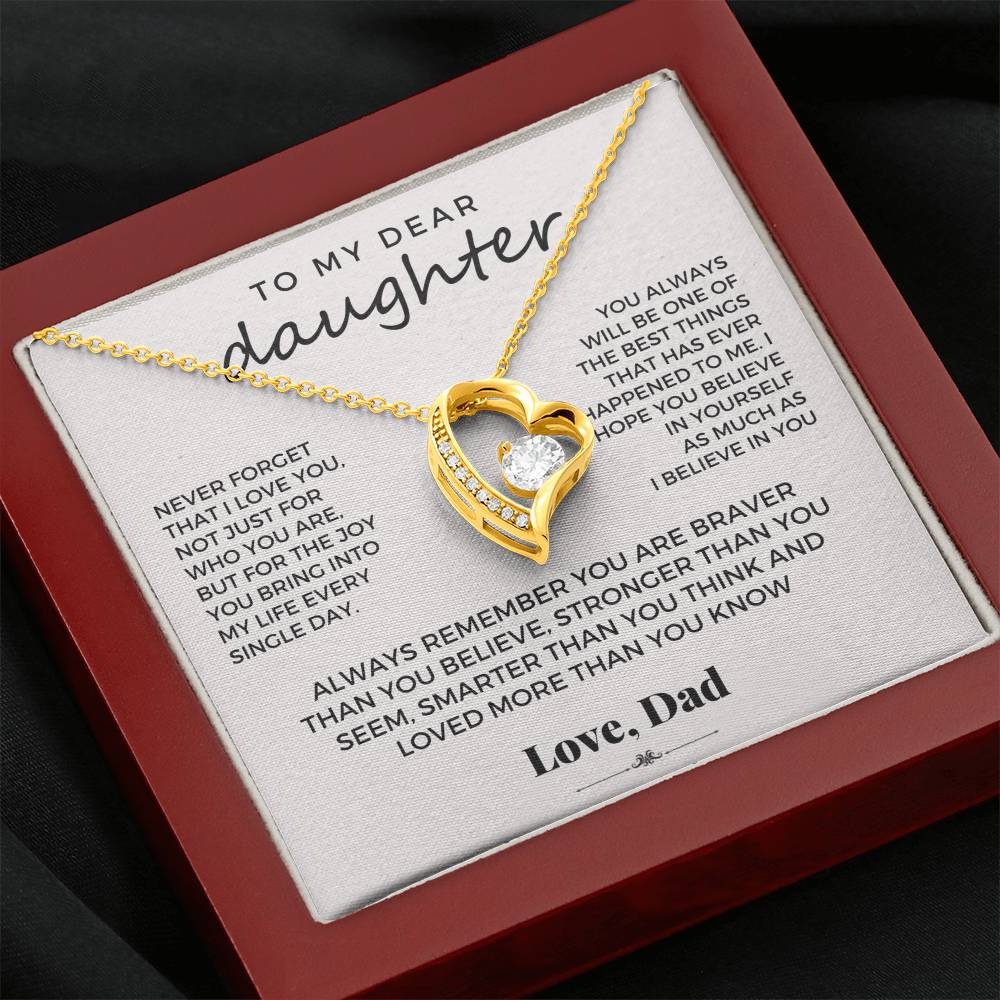 (Almost Sold Out) To My Dear Daughter, Love Dad