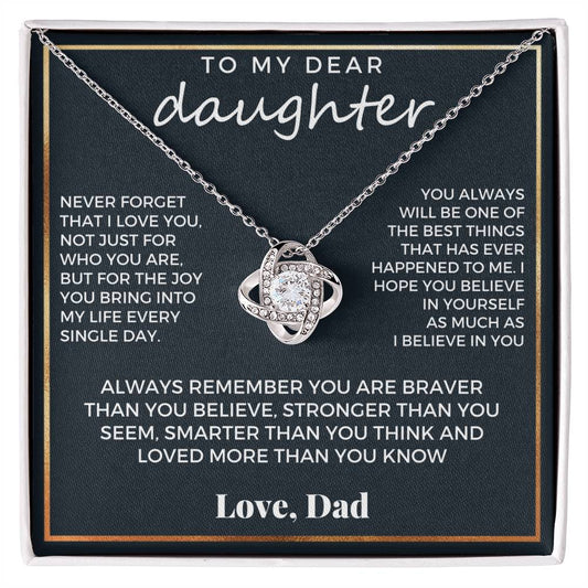 To My Dear Daughter - Love, Dad