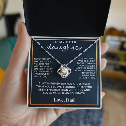 To My Dear Daughter - Love, Dad