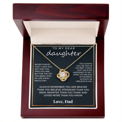 To My Dear Daughter - Love, Dad
