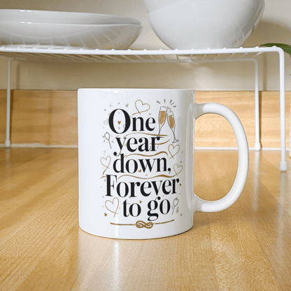 One Year Down - Mug
