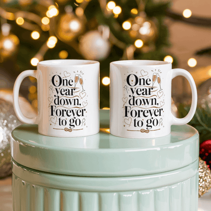 One Year Down - Mug