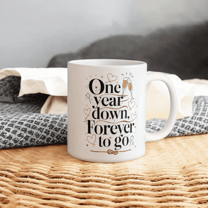 One Year Down - Mug