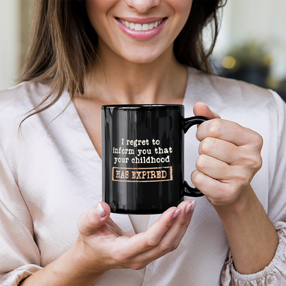 I Regret Chilhood - Mug